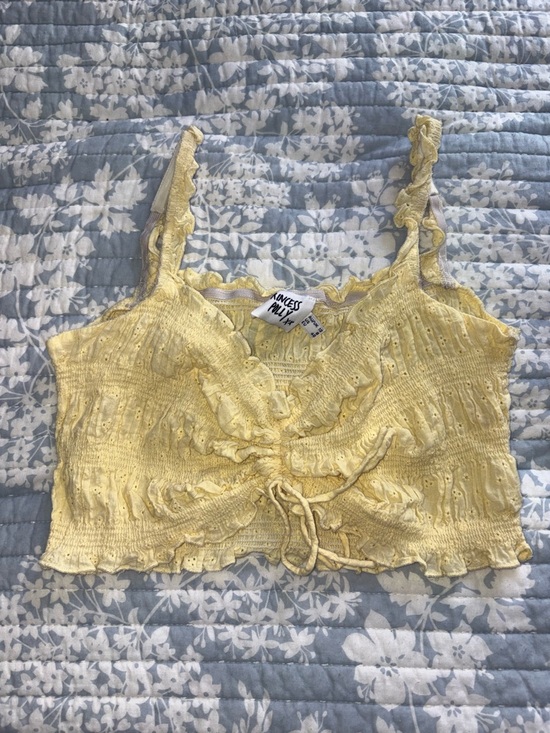Princess Polly Tops - Princess Polly Yellow Tank